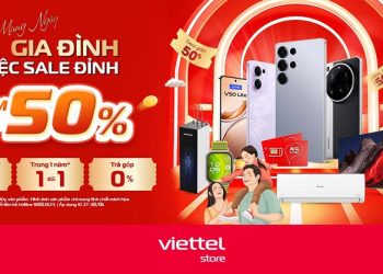Mừng ngay gia đình, tiệc sale đỉnh