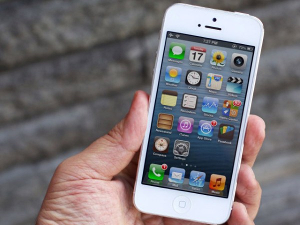 Thời lượng sử dụng pin iPhone 5 phụ thuộc vào cách sử dụng thiết bị