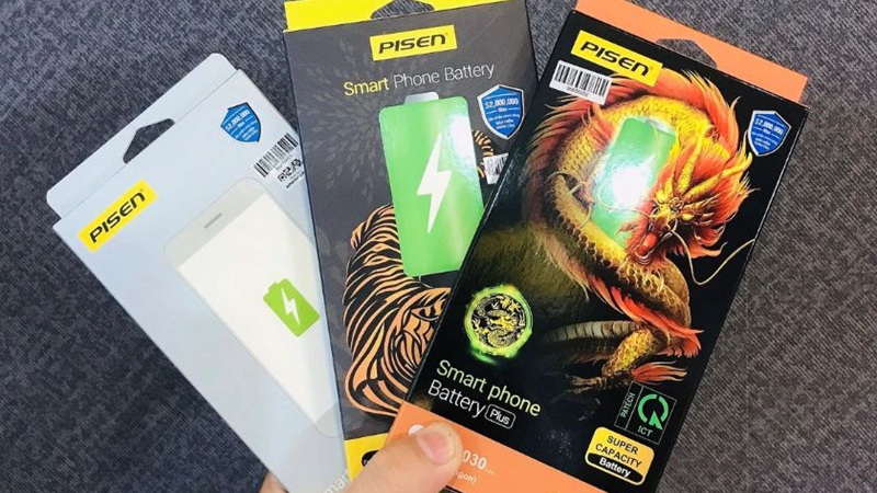 Pin Pisen là lựa chọn hàng đầu của người dùng iPhone muốn thay pin
