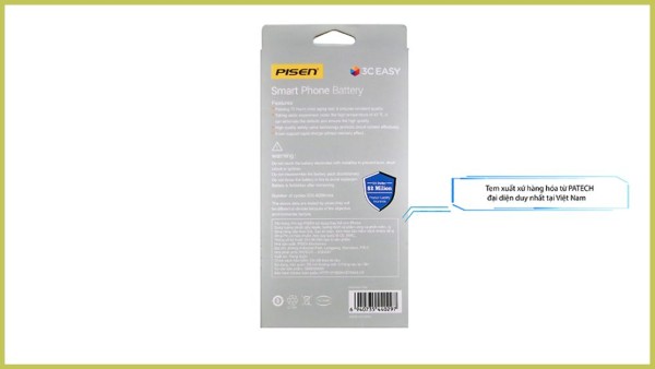 Kiểm tra mặt sau hộp có cung cấp đủ thông tin minh bạch