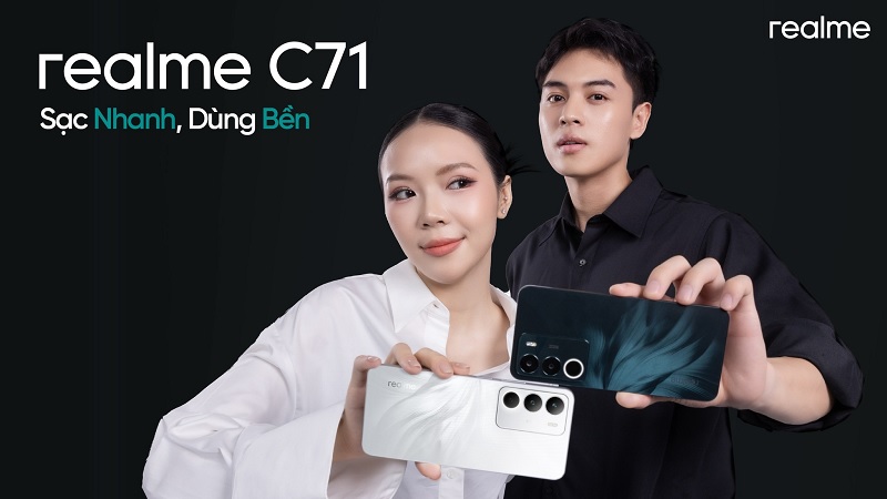 realme C71 ra mắt