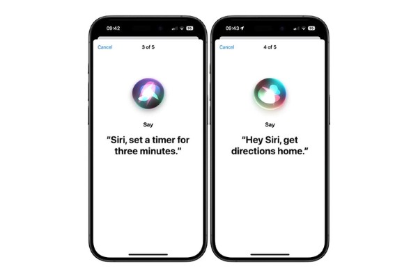 Khả năng tiếp nối câu lệnh trên Siri 