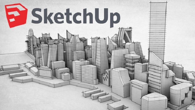 SketchUp là phần mềm thiết kế đồ họa 3D chuyên dùng để tạo dựng mô hình ba chiều 