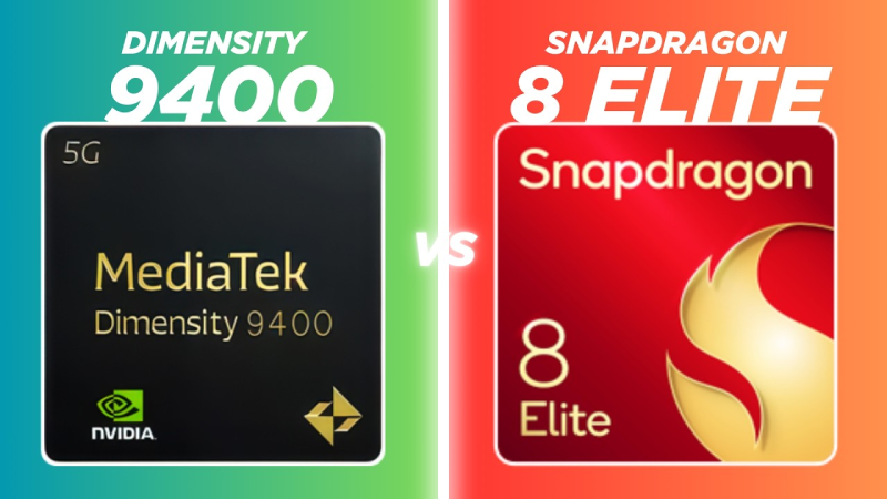 So sánh Snapdragon 8 Elite với Dimensity 9400