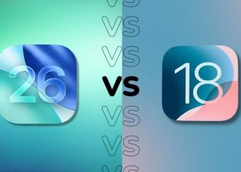 So sánh iOS 18 và iOS 26