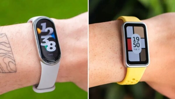 So sánh về tiện ích trên Mi Band 9 và Huawei Band 9 