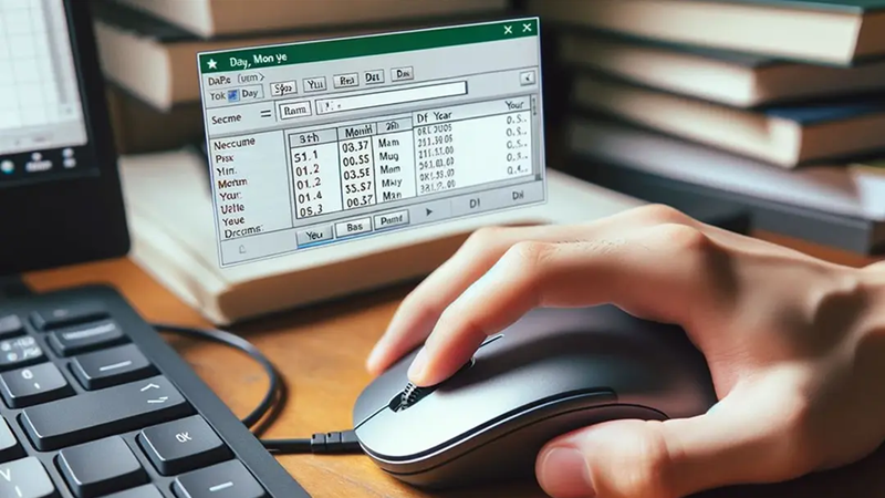 Những trường hợp cần tách ngày tháng năm trong Excel