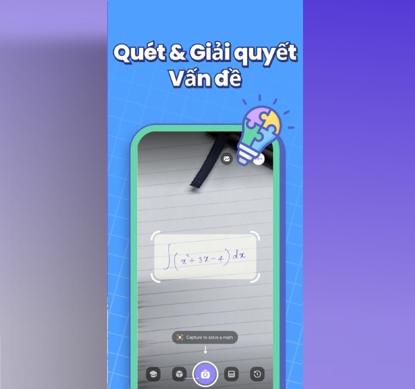 MathPro hỗ trợ giải bài viết tay lên giấy hoặc chụp lại bài toán
