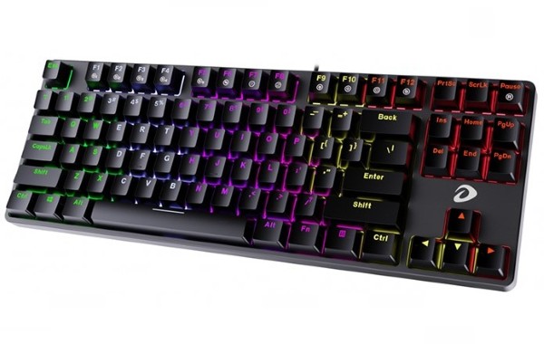 Bàn phím cơ DareU EK87 RGB (Red Switch)