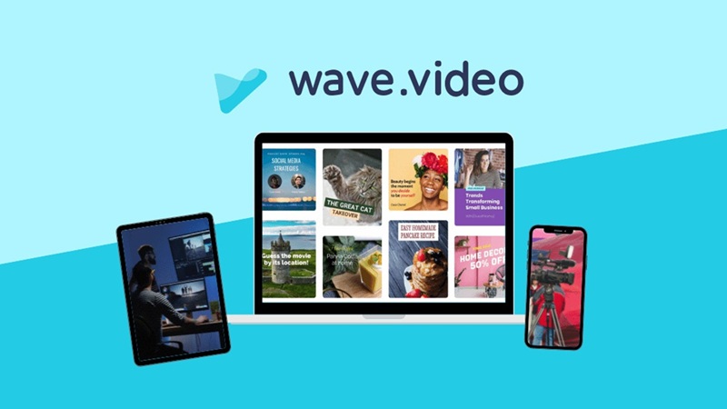 Wave Video là nền tảng chỉnh sửa video trực tuyến đa năng