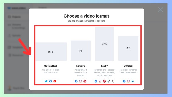 Chọn tỉ lệ phù hợp 