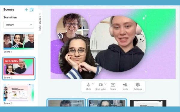 Khả năng tạo studio livestream ngay trên nền tảng