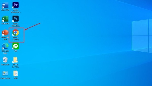 Mở ứng dụng Chrome