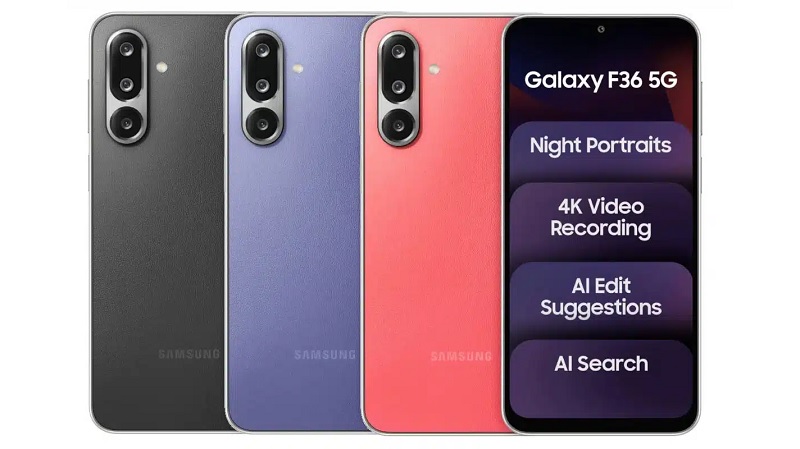 Galaxy F36 ra mắt