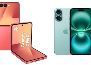 So sánh Samsung Galaxy Z Flip7 và iPhone 16