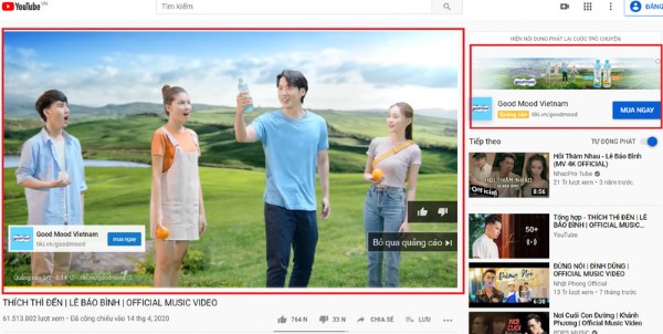 Google sẽ hiển thị các đoạn quảng cáo trên YouTube