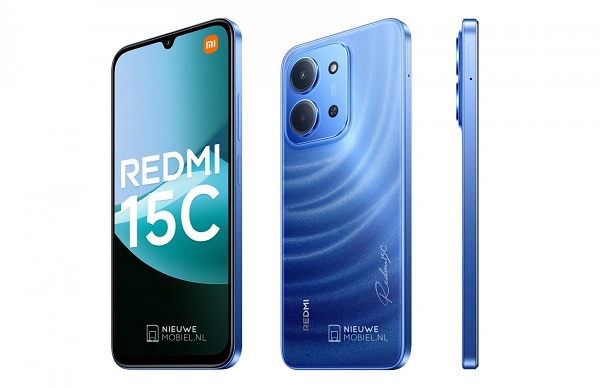 Ảnh render của Redmi 15C bất ngờ xuất hiện