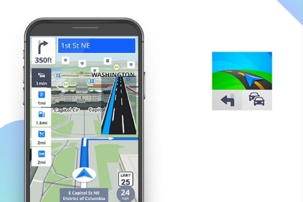 App chỉ đường trên iPhone tên Sygic GPS