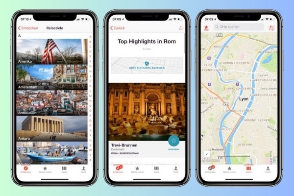 App chỉ đường trên iPhone tên CityMaps2Go
