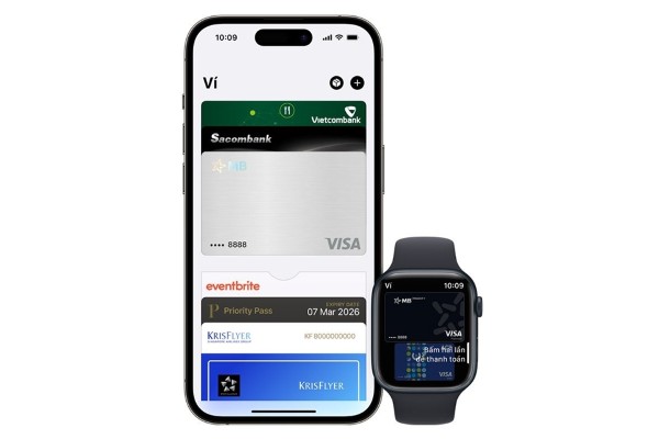 Apple Pay hỗ trợ thanh toán trên các thiết bị của Apple