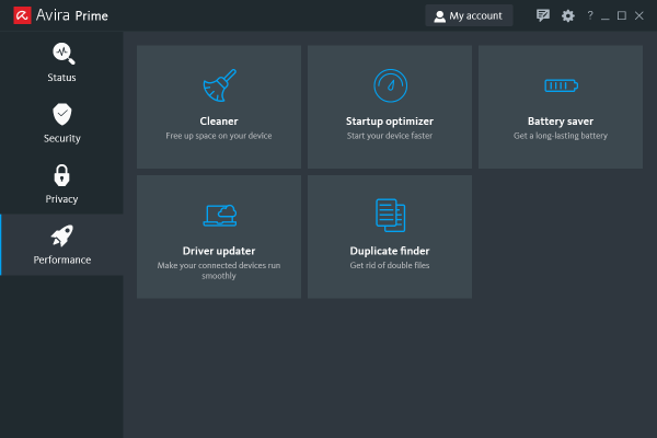 Thông tin phần mềm Avira Antivirus