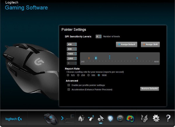 Kéo thanh điều chỉnh DPI hoặc nhập con số cụ thể