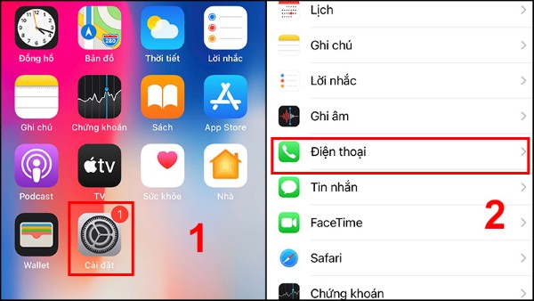 Chọn Điện thoại 