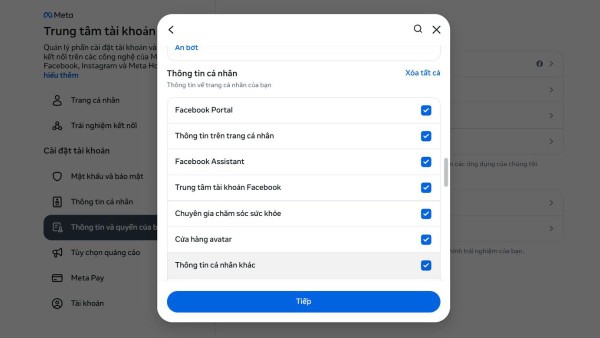 Chọn phần “Ảnh và video”