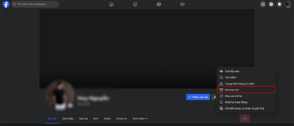 Chọn Kho lưu trữ