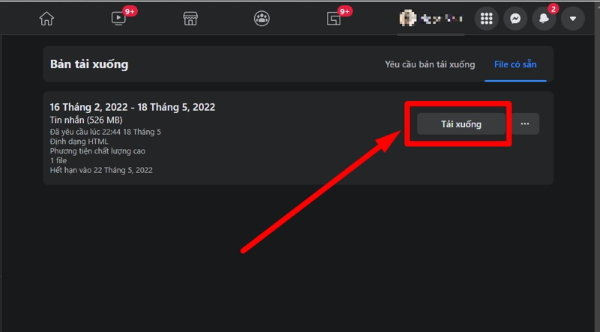 Chọn “Tải xuống” và giải nén file
