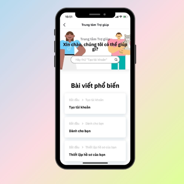 Nhập vào khung tìm kiếm nội dung mô tả vấn đề