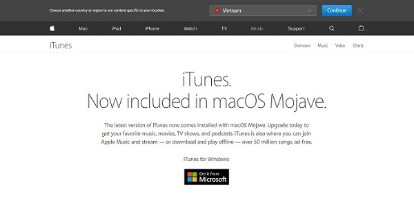 Tải iTunes vào máy tính của bạn