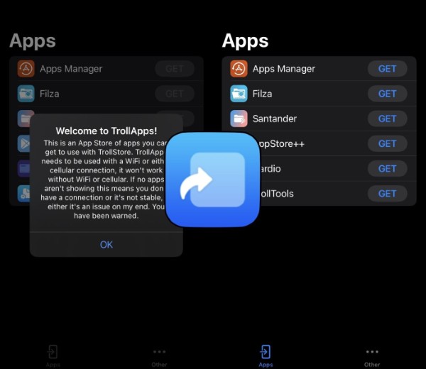 TrollStore có thể không hỗ trợ trên mọi phiên bản iOS
