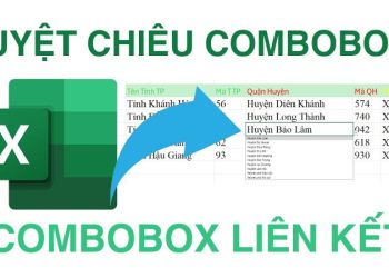 Tạo combobox trong Excel