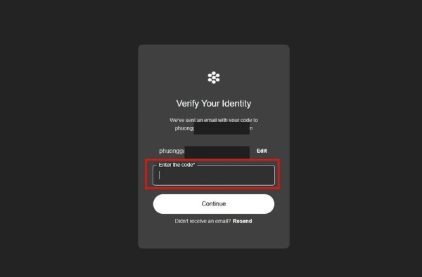 Xác minh email bằng mã OTP
