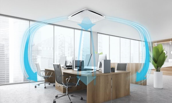 Điều hòa âm trần phù hợp với nhiều không gian khác nhau