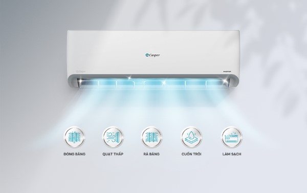 Điều hòa Casper 1 chiều Inverter 9000BTU GC-09IS35