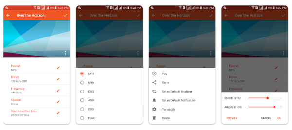 Cách dùng ứng dụng Audio Converter 