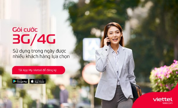 Đăng ký gói mạng 4G mới tại Viettel