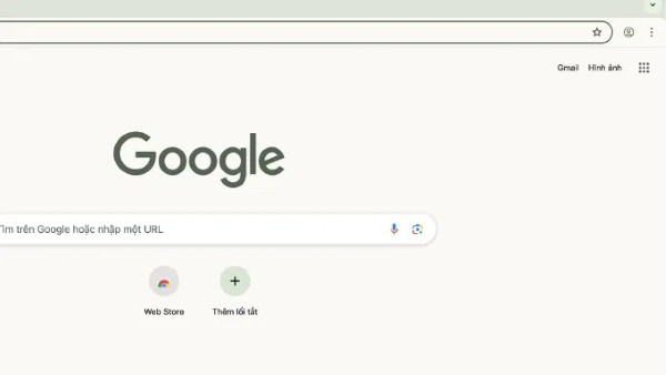 Mở trình duyệt Google Chrome