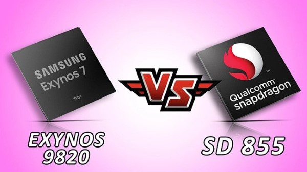 Thông số so sánh chip Exynos 9820 octa vs Snapdragon 855