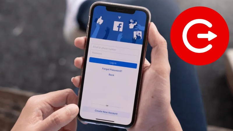 facebook bị out liên tục