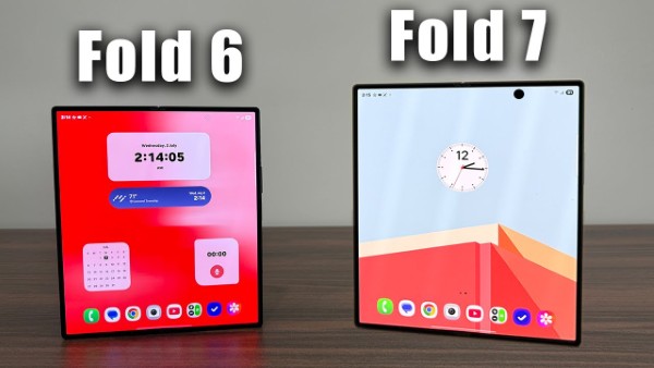 Samsung Galaxy Z Fold 7 và Z Fold 6 đều sở hữu màn hình Dynamic AMOLED 2X 