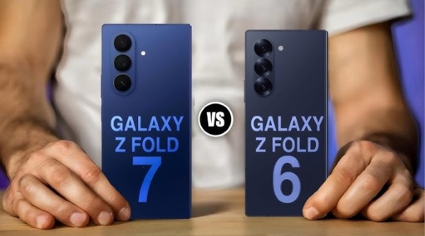Bảng so sánh thông số Galaxy Z Fold 7 vs Z Fold 6 chi tiết