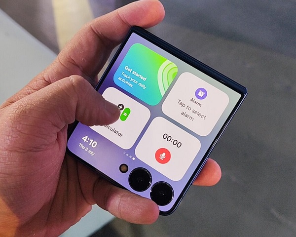 Galaxy Z Flip7 có thiết kế ấn tượng