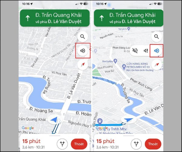 Nhấn nút “Bắt đầu” (Start) 