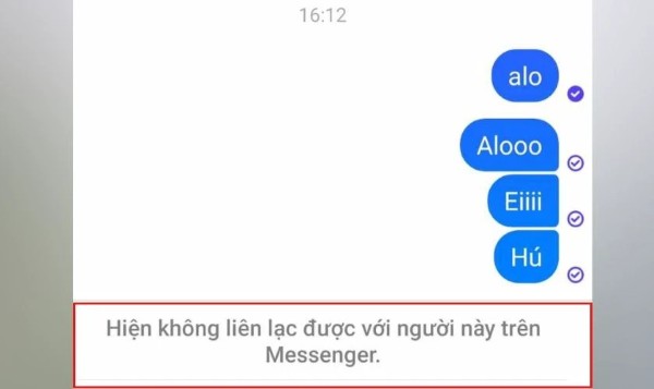 Dấu hiệu nhận biết khi bạn bị chặn trên Messenger
