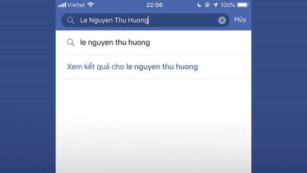 Dấu hiệu người dùng đã xóa tài khoản Facebook hoặc Messenger
