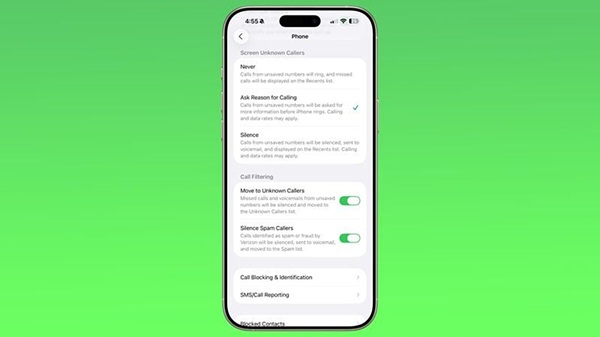 Trên phiên bản iOS 26 beta 4, người dùng có thể tắt tính năng Sàng lọc người gọi không xác định