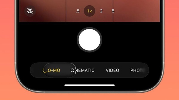 Hành vi của nút trên ứng dụng Camera đã có một vài sự thay đổi nhỏ